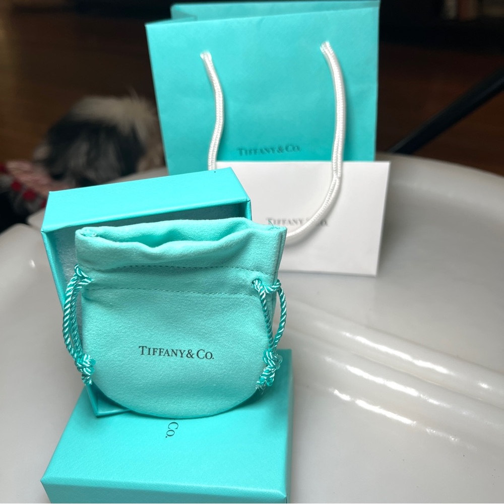 TIFFANY & CO Ultimate gift box set. Jewelry box pouch, bag, gift envelope.